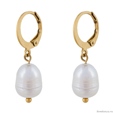 Серьги Fiore Luna, PERLE