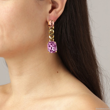 Серьги Dyrberg Kern, CALLA SG LIGHT ROSE / PEACH, 460010 Серьги Dyrberg Kern, CALLA SG LIGHT ROSE / PEACH, 460010