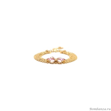 Браслет Franck Herval, Irene, с кристаллами Swarovski, FH24.2-13-72741 золотистый Браслет Franck Herval, Irene, с кристаллами Swarovski, FH24.2-13-72741 золотистый