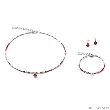 Браслет Coeur de Lion, Triangle Red, 5032/30-0300. Германия