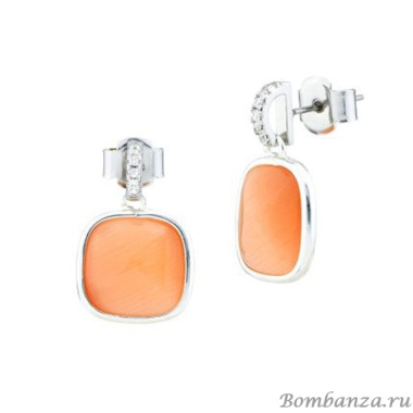 Серьги Boccadamo, METALLO E CRISTALLO XOR727O Серьги Boccadamo, METALLO E CRISTALLO XOR727O