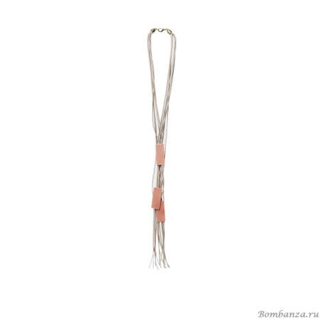 Колье Katerina Vassou, Pansy, с геометрическими вставками, KV24.1-308862GORANGE оранжевый