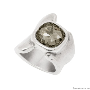 Кольцо VIDDA, Magna, с кристаллом Swarovski, VD25.2-02270 оливковый, 19,5