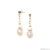 Серьги Nature Bijoux, Pondichery, жемчуг, горный хрусталь, кость, говлит, NB24.1-12-79255 белый Серьги Nature Bijoux, Pondichery, жемчуг, горный хрусталь, кость, говлит, NB24.1-12-79255 белый