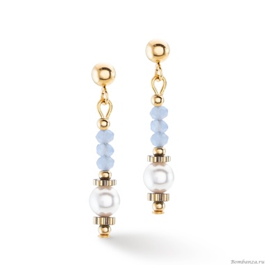 Серьги Coeur de Lion, Light Blue, 4434/21-0720 Серьги Coeur de Lion, Light Blue, 4434/21-0720