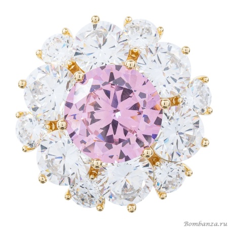 Брошь Кристалл Zircon+магнит, XR12099A3 G