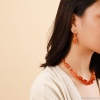 Серьги Nature Bijoux, Agate, с огненным агатом, NB23.1-12-78368 коричневый Серьги Nature Bijoux, Agate, с огненным агатом, NB23.1-12-78368 коричневый