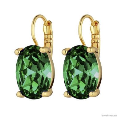 Серьги Dyrberg Kern, CHANTAL SG EMERALD  GREEN, 430079 Серьги Dyrberg Kern, CHANTAL SG EMERALD  GREEN, 430079