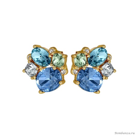 Серьги Dyrberg Kern, EMMA SG AQUA, 440056