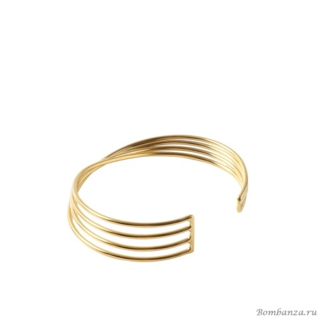 Браслет Katerina Vassou, Pure, кафф, KV24.1-307044G золотистый