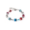 Браслет Coeur de Lion, Blue-Red, 4413/30-0703 Браслет Coeur de Lion, Blue-Red, 4413/30-0703