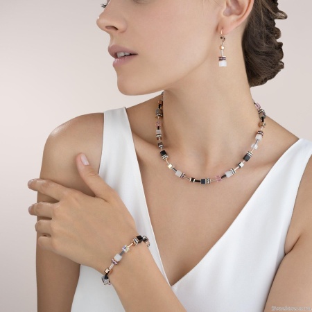 Серьги Coeur de Lion, Light Rose 4013/20-1920. Германия