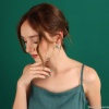 Серьги TARATATA, Green, с цветной смолой, TT-E24-09772-104 зеленый Серьги TARATATA, Green, с цветной смолой, TT-E24-09772-104 зеленый