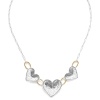 Колье ORI TAO, Alegria, с сердцами, OT24.1-15-31730 серебристый