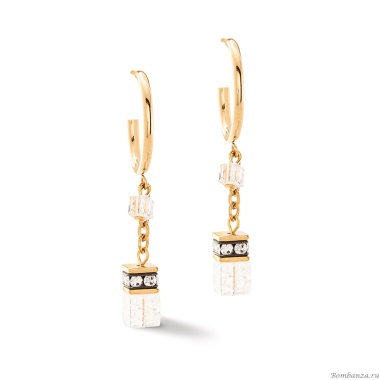 Серьги Coeur de Lion, White-Gold, 4523/21-1416