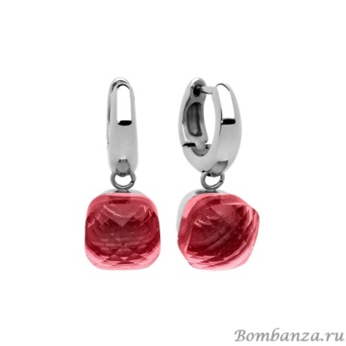 Серьги Qudo, Firenze Padparadscha 300096 R/S Серьги Qudo, Firenze Padparadscha 300096 R/S