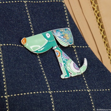 Брошь Shadore, Собака