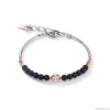 Браслет Coeur de Lion,  Black 5030/30-1300. Германия