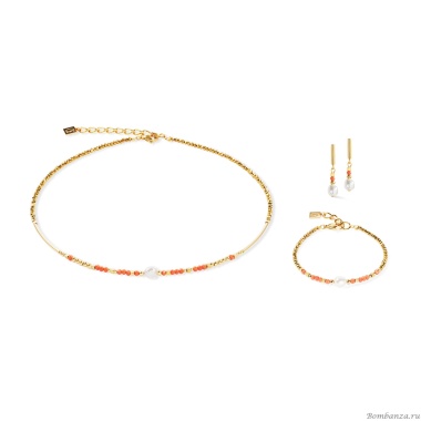 Колье Coeur de Lion, Coral, 4358/10-0323 Колье Coeur de Lion, Coral, 4358/10-0323