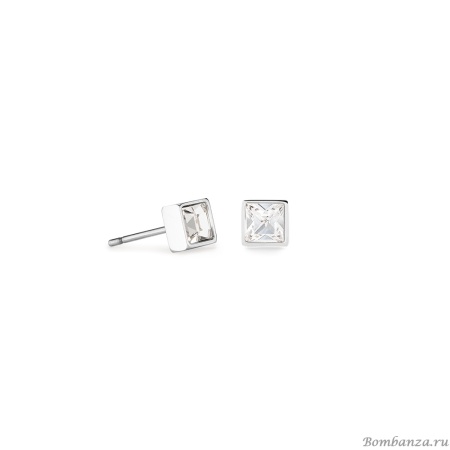 Серьги Coeur de Lion, Crystal-Silver, 0501/21-1817. Германия