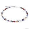 Колье Coeur de Lion, Blue-Red 4905/10-0703 Колье Coeur de Lion, Blue-Red 4905/10-0703. Германия