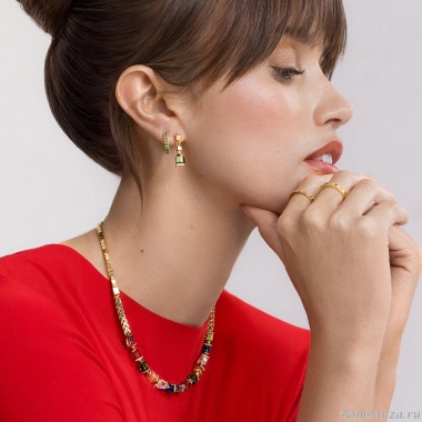 Колье Coeur de Lion, Multicolour Gold, 2100/10-1516 Колье Coeur de Lion, Multicolour Gold, 2100/10-1516