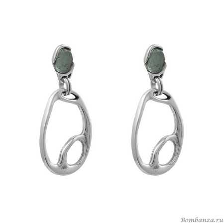 Серьги Ciclon, Deba, с муранским стеклом, CN-232615 голубой