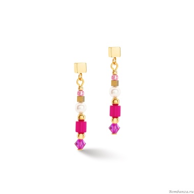 Серьги Coeur de Lion, Pink-Gold, 4355/21-0416 Серьги Coeur de Lion, Pink-Gold, 4355/21-0416
