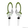 Серьги TARATATA, Tapette, с цветной смолой, TT-T23-01909-10M серебристый Серьги TARATATA, Tapette, с цветной смолой, TT-T23-01909-10M серебристый