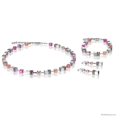 Серьги Coeur de Lion, Peach Rose, 4015/20-0227 Серьги Coeur de Lion, Peach Rose, 4015/20-0227