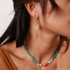 Серьги Nature Bijoux, Formentera, перламутр,говлит,тибетская бирюза,кость, NB22.1-12-77272 бирюзовый Серьги Nature Bijoux, Formentera, перламутр,говлит,тибетская бирюза,кость, NB22.1-12-77272 бирюзовый