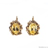 Серьги Celeste G, с кристаллом Swarovski, CS25.1-2078 желтый