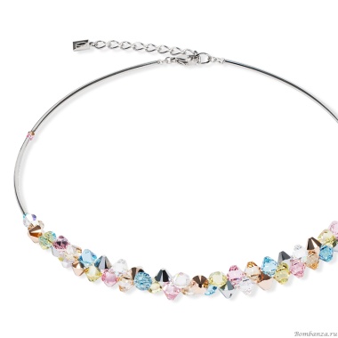 Колье Coeur de Lion, Multicolour Pastel 1, 2038/10-1522 Колье Coeur de Lion, Multicolour Pastel 1, 2038/10-1522