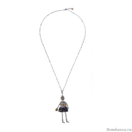 Подвеска Miamelie, кукла Даниеле, MiA-2408-CL7426 серебристый Подвеска Miamelie, кукла Даниеле, MiA-2408-CL7426 серебристый