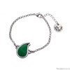 Браслет Tra-la-ra, Infinity, со вставкой из смолы, TLR23-231P005 зеленый