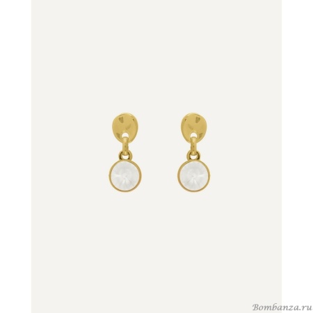 Серьги VIDDA, Lily, с кристаллом Swarovski, VD25.1-02087 хрустальный