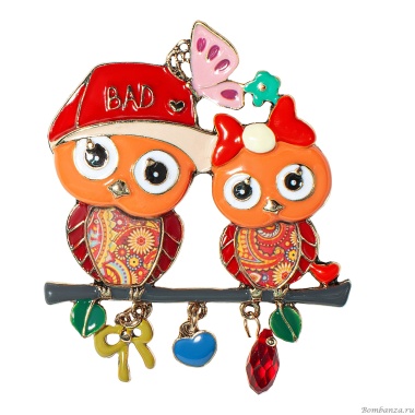 Брошь Shadore, Совы