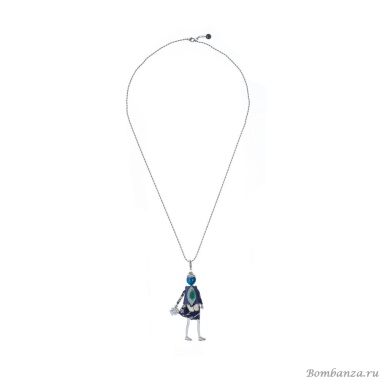 Подвеска Miamelie, кукла Лилиан, MiA-2504-CL7713 серебристый