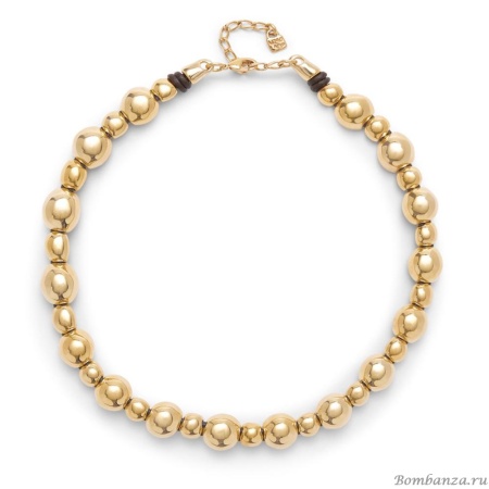 Ожерелье UNOde50 Ser Intrepida, с золотом COL1996ORO0000M