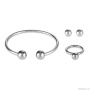 Браслет Coeur de Lion, Silver 17 см, 0300/33-1700. Германия