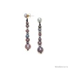 Серьги Nature Bijoux, Blue pearl, с жемчугом и кожей, NB24.2-12-79412 серый Серьги Nature Bijoux, Blue pearl, с жемчугом и кожей, NB24.2-12-79412 серый