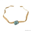 Колье Katerina Vassou, Chantal, гривна, с друзой агата, KV23.2-275651G зеленый Колье Katerina Vassou, Chantal, гривна, с друзой агата, KV23.2-275651G зеленый