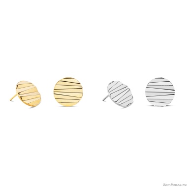 Серьги Coeur de Lion, Gold, 0143/21-1600 Серьги Coeur de Lion, Gold, 0143/21-1600