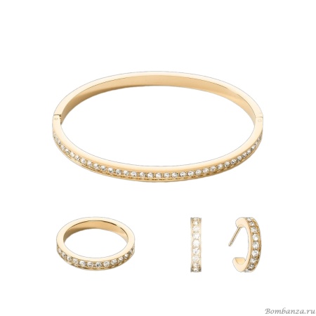 Кольцо Coeur de Lion, Crystal-Gold 58