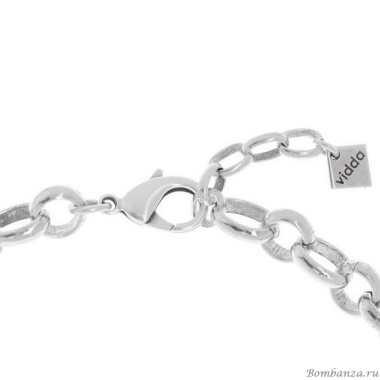 Колье VIDDA, Serenity, с кристаллом Swarovski, VD22-01415 аквамариновый