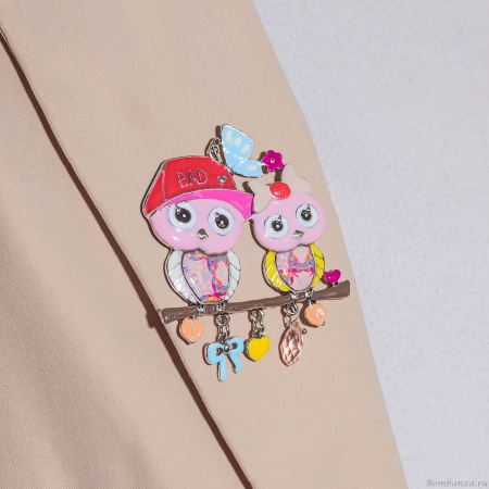 Брошь Shadore, Совы