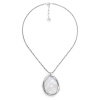 Колье Ori Tao, Reflet, с перламутром, OT25.2-15-31961 серебристый