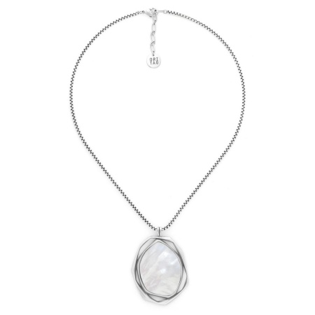 Колье Ori Tao, Reflet, с перламутром, OT25.2-15-31961 серебристый