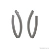 Серьги Katerina Vassou, Suave, минимализм, KV23.2-303689 серебристый Серьги Katerina Vassou, Suave, минимализм, KV23.2-303689 серебристый
