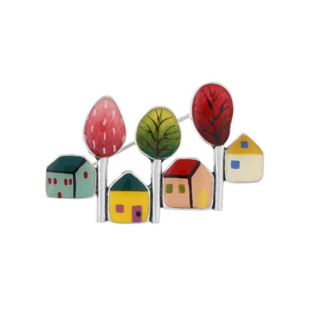 Брошь TARATATA, Mon ptit village TT-H25-03204-10M_2881
